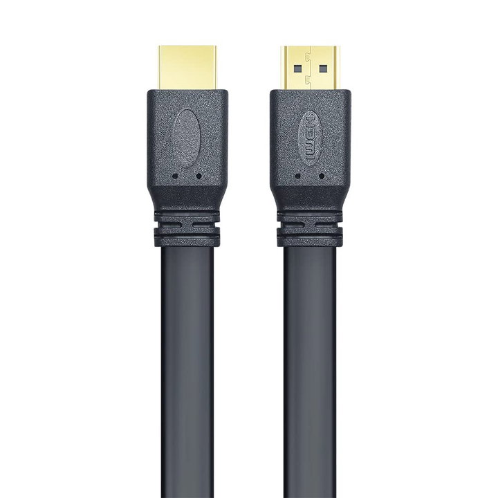 HDMI 2.0 High Speed cable with Ethernet A/A M/M 2 plate m - Techly ICOC HDMI 2 -FE- 020 TY