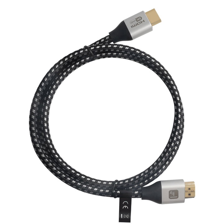 Cavo HDMI Ultra High Speed 48Gbps Maschio/Maschio 8K@60Hz Certificato 1m - Techly ICOC HDMI21-8-010T