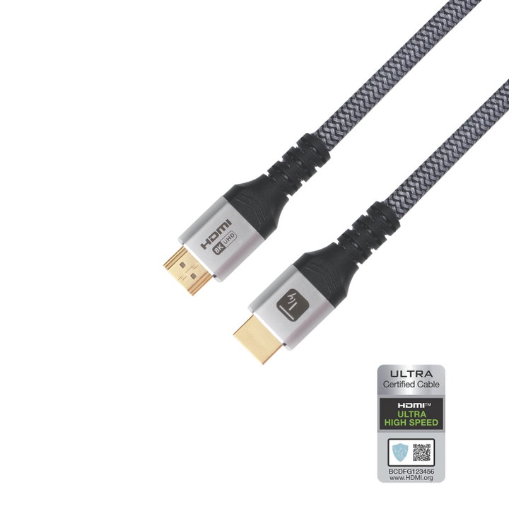 Cavo HDMI Ultra High Speed 48Gbps Maschio/Maschio 8K@60Hz Certificato 5m - Techly ICOC HDMI21-8C-050