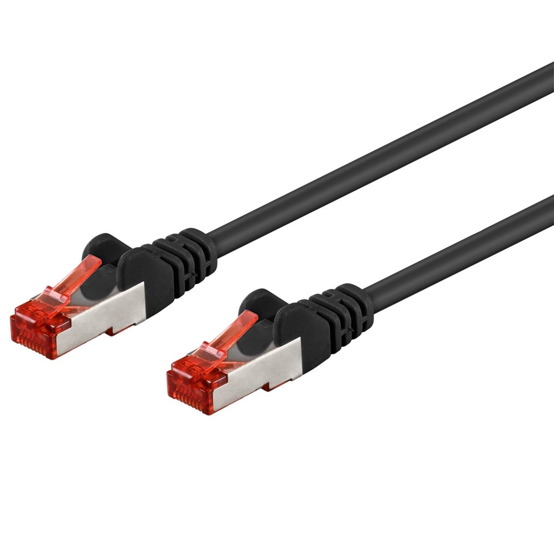 Cable Network Patch Copper Cat 6 SFTP LSZH Black 0,5 m - Goobay ICOC LS 6 - 005 BKG