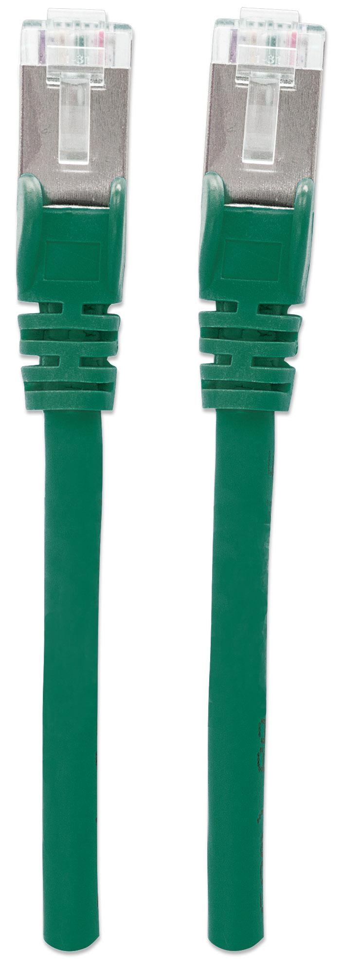 Cavo di Rete Patch Cat6 Verde SFTP LSZH 0,5m - Intellinet ICOC LS6-005GREEN