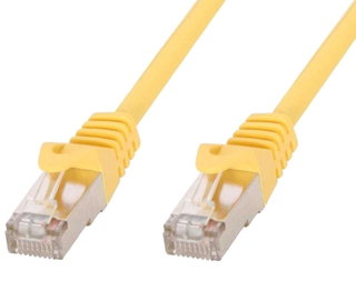 Network cable Patch Cat 6 Yellow SFTP LSZH 1 m - Techly Professional ICOC LS 6 - 010 -YET