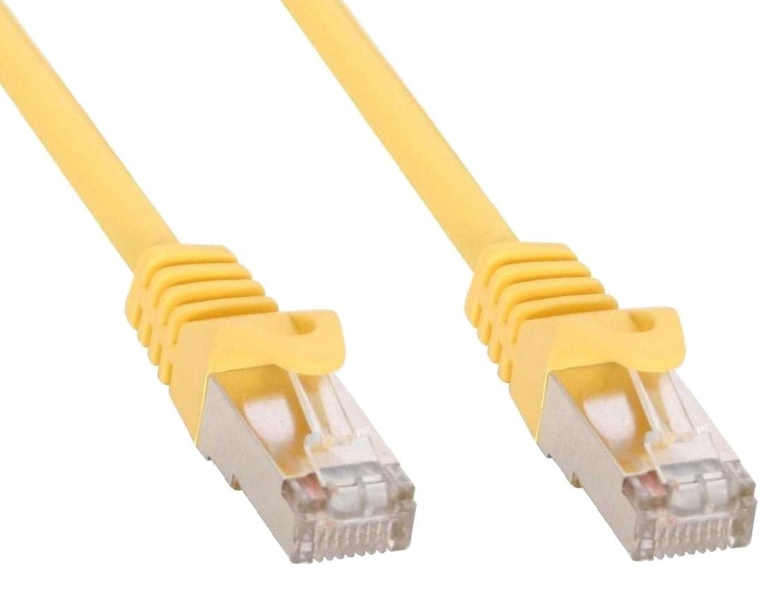Network cable Patch Cat 6 Yellow SFTP LSZH 1 m - Techly Professional ICOC LS 6 - 010 -YET