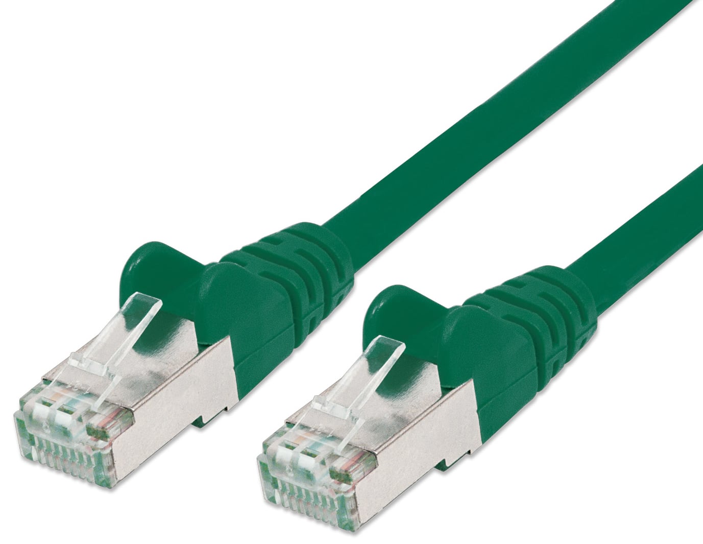 Patch Network Cable Cat 6 Green SFTP LSZH 1 m - Intellinet ICOC LS 6 - 010 GREEN