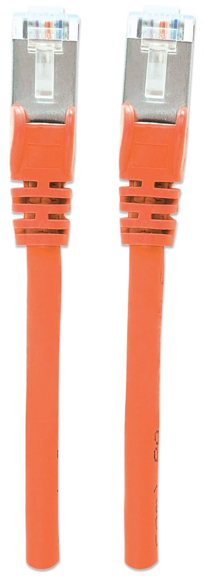 Cavo di Rete Patch Cat6 Arancione SFTP LSZH 1m - Intellinet ICOC LS6-010OR