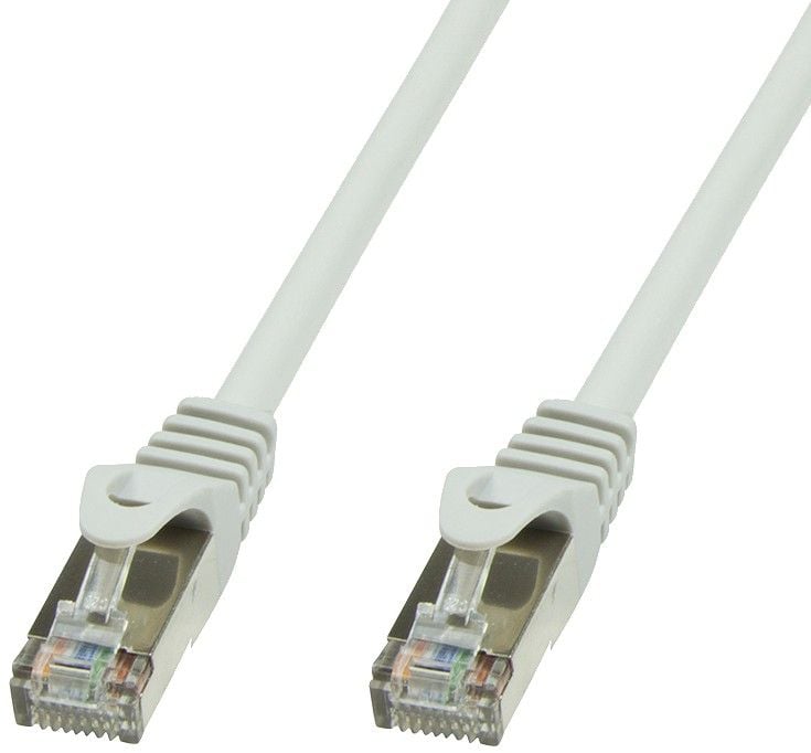 Network Cable Cat 6 Grey SFTP LSZH 1 m - Techly Professional ICOC LS 6 - 010 T