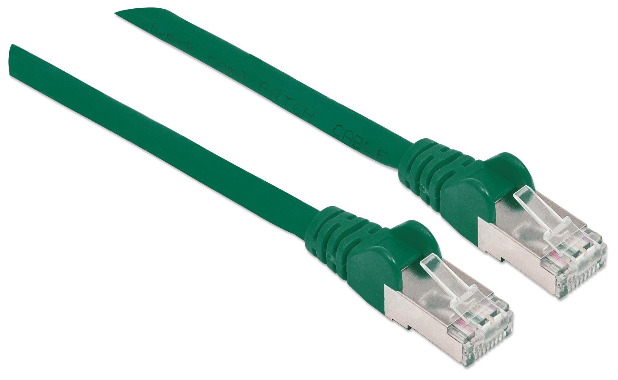 Cavo di rete patch Cat6 Verde SFTP LSZH 2m - Intellinet ICOC LS6-020GREEN