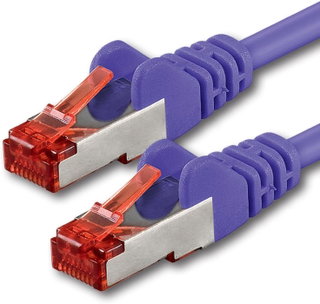 Cavo di rete Patch Cat6 Viola SFTP LSZH 2m - Goobay ICOC LS6-020VLG