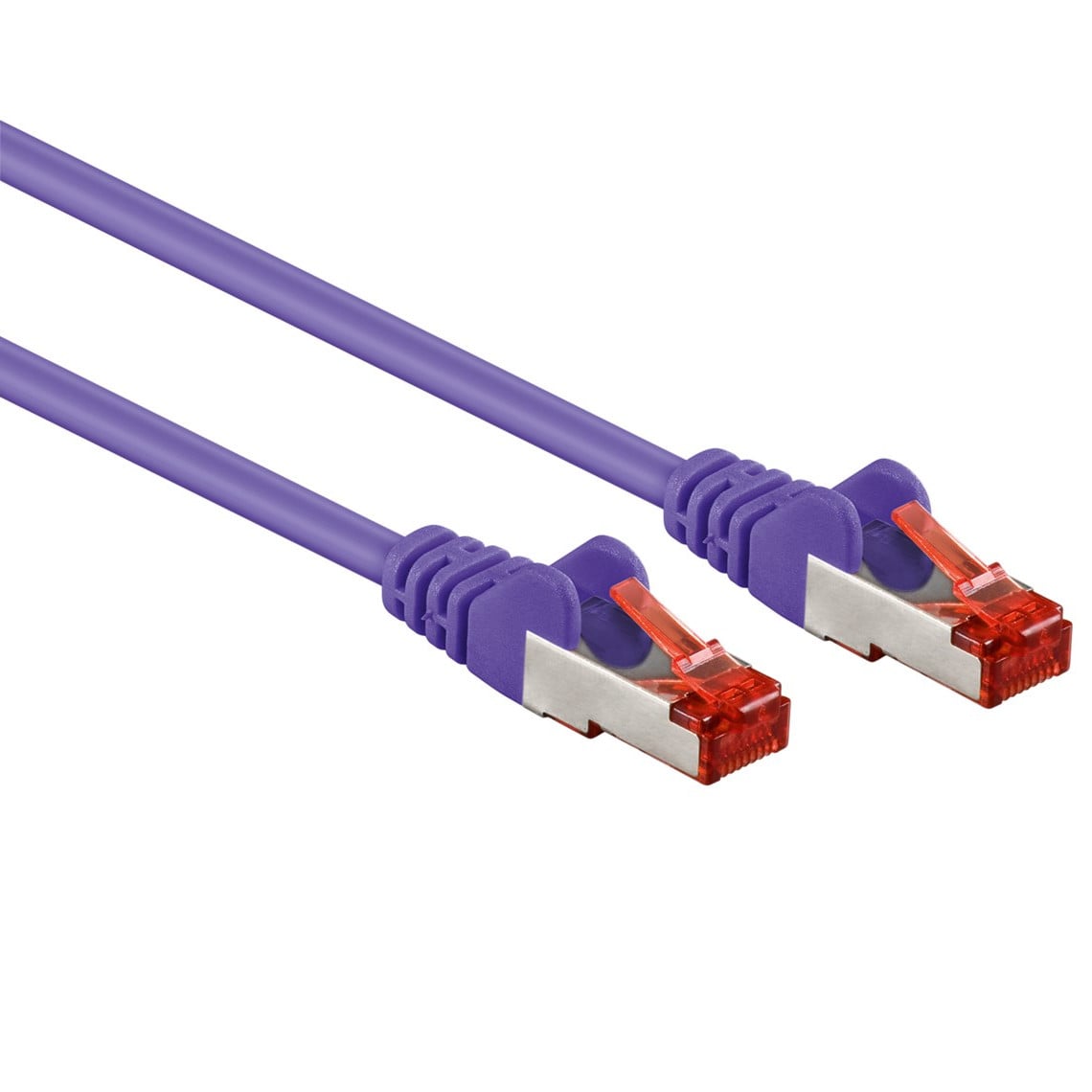 Cavo di rete Patch Cat6 Viola SFTP LSZH 2m - Goobay ICOC LS6-020VLG