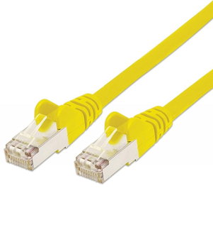 Cavo di rete patch Cat6 Giallo SFTP LSZH 2m - Intellinet ICOC LS6-020YE