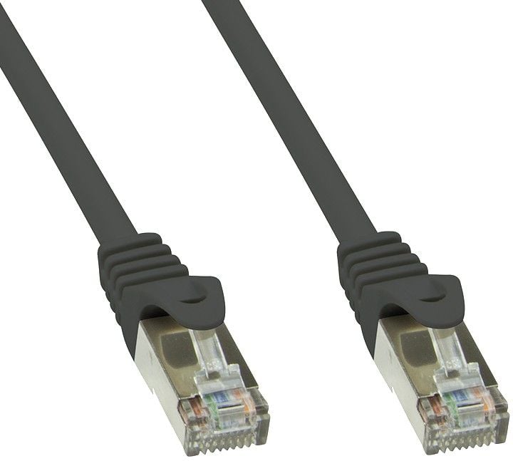 Cavo di rete Patch Cat6 Nero SFTP LSZH 3m - Techly Professional ICOC LS6-030-BKT