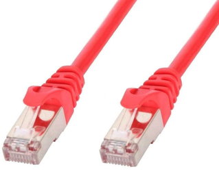 Network cable Patch Cat 6 Red SFTP LSZH 5 m - Techly Professional ICOC LS 6 - 050 -RET