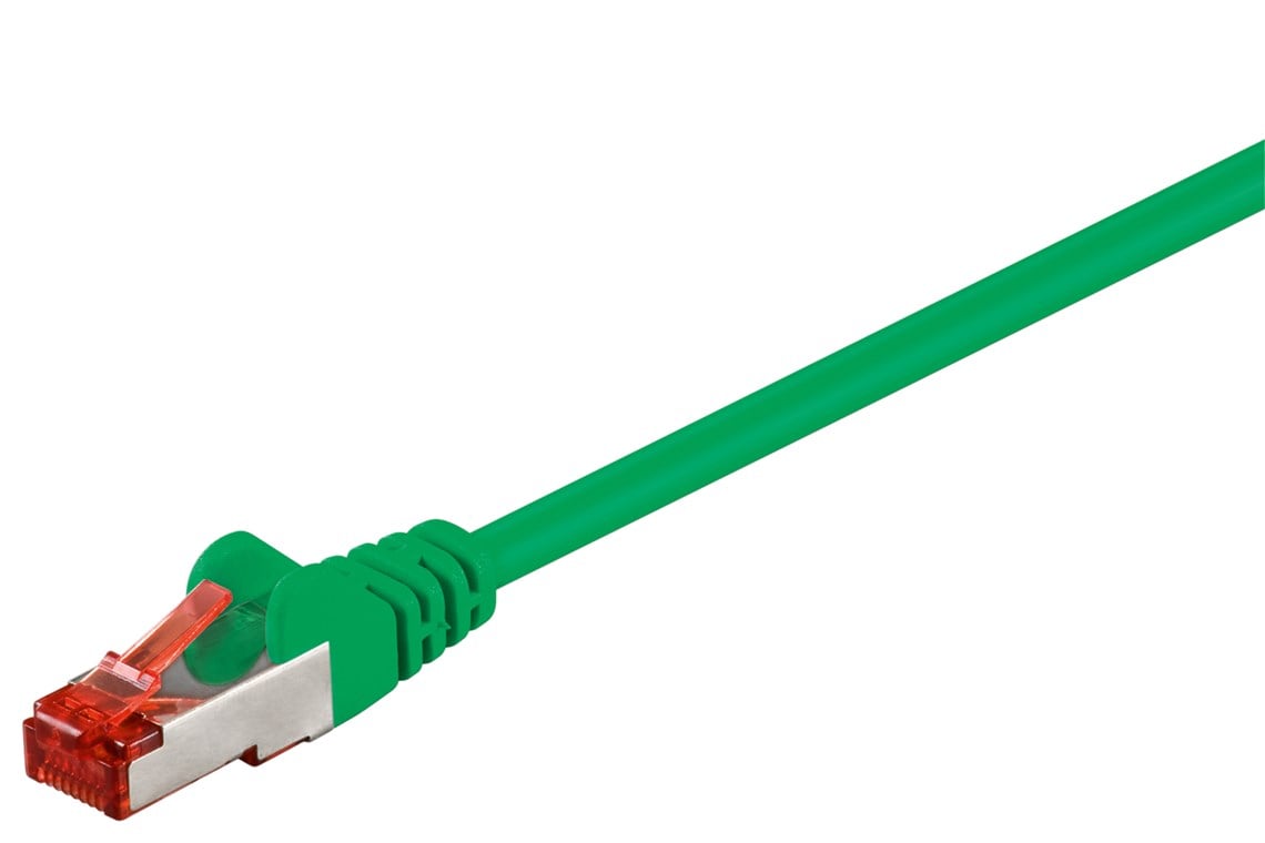 Cavo di rete Patch Cat6 Verde SFTP LSZH 5m - Goobay ICOC LS6-050GREEG