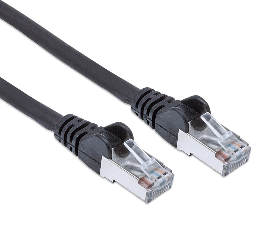 Cavo di rete patch Cat6 Nero SFTP LSZH 7,5m - Intellinet ICOC LS6-075BK