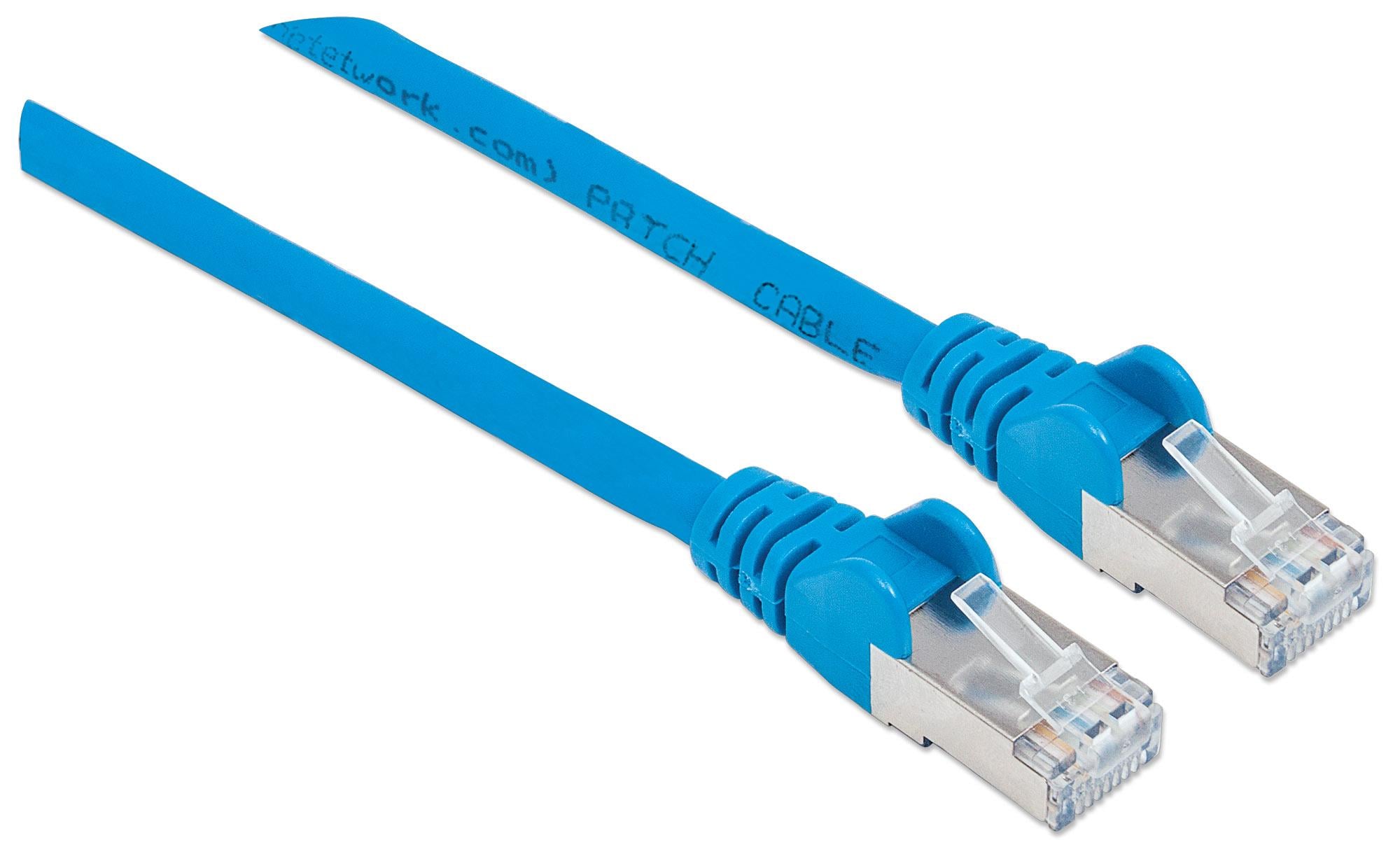 Patch network cable Cat 6 Blue SFTP LSZH 7,5 m - Intellinet ICOC LS 6 - 075 BL