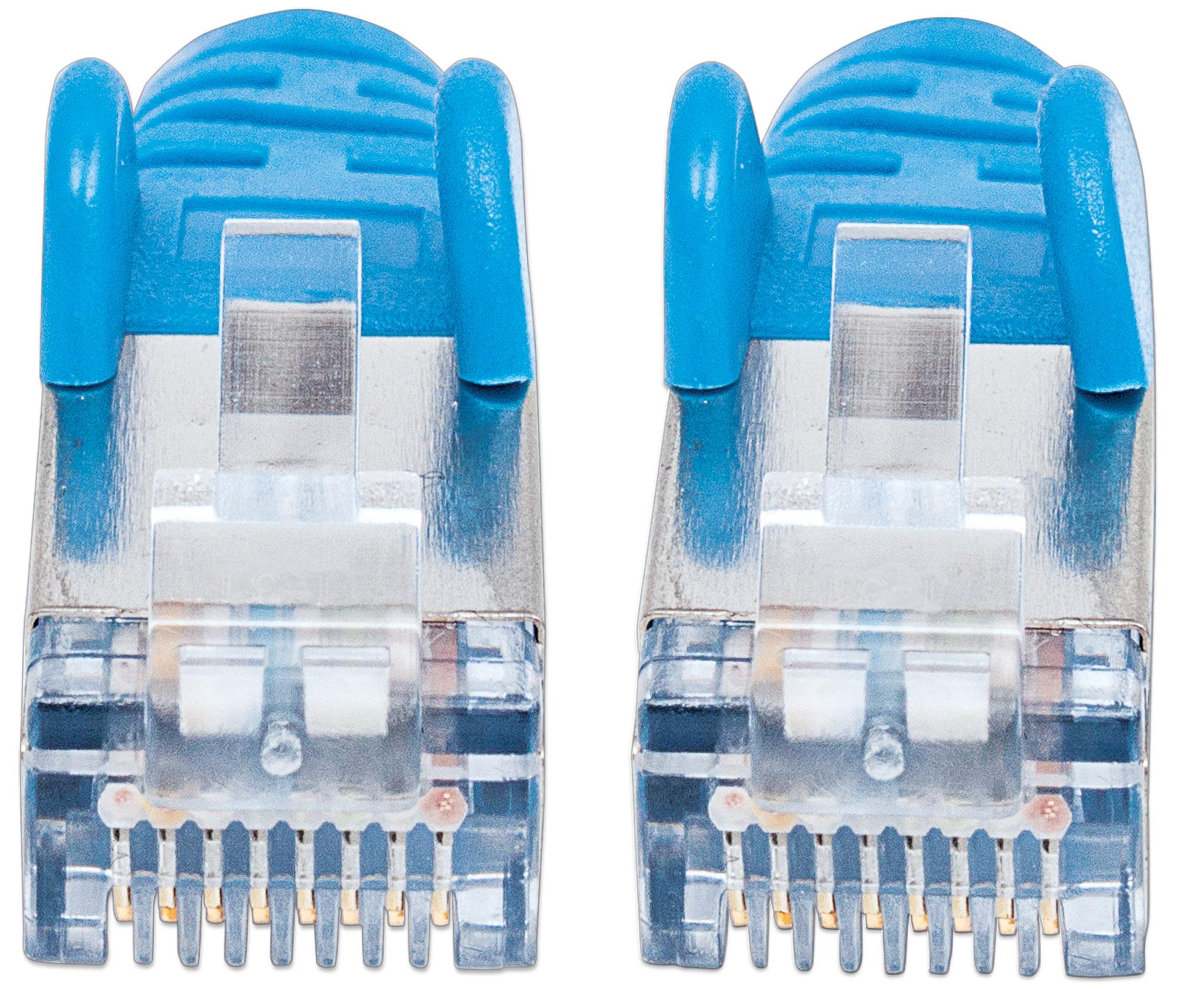 Patch network cable Cat 6 Blue SFTP LSZH 7,5 m - Intellinet ICOC LS 6 - 075 BL