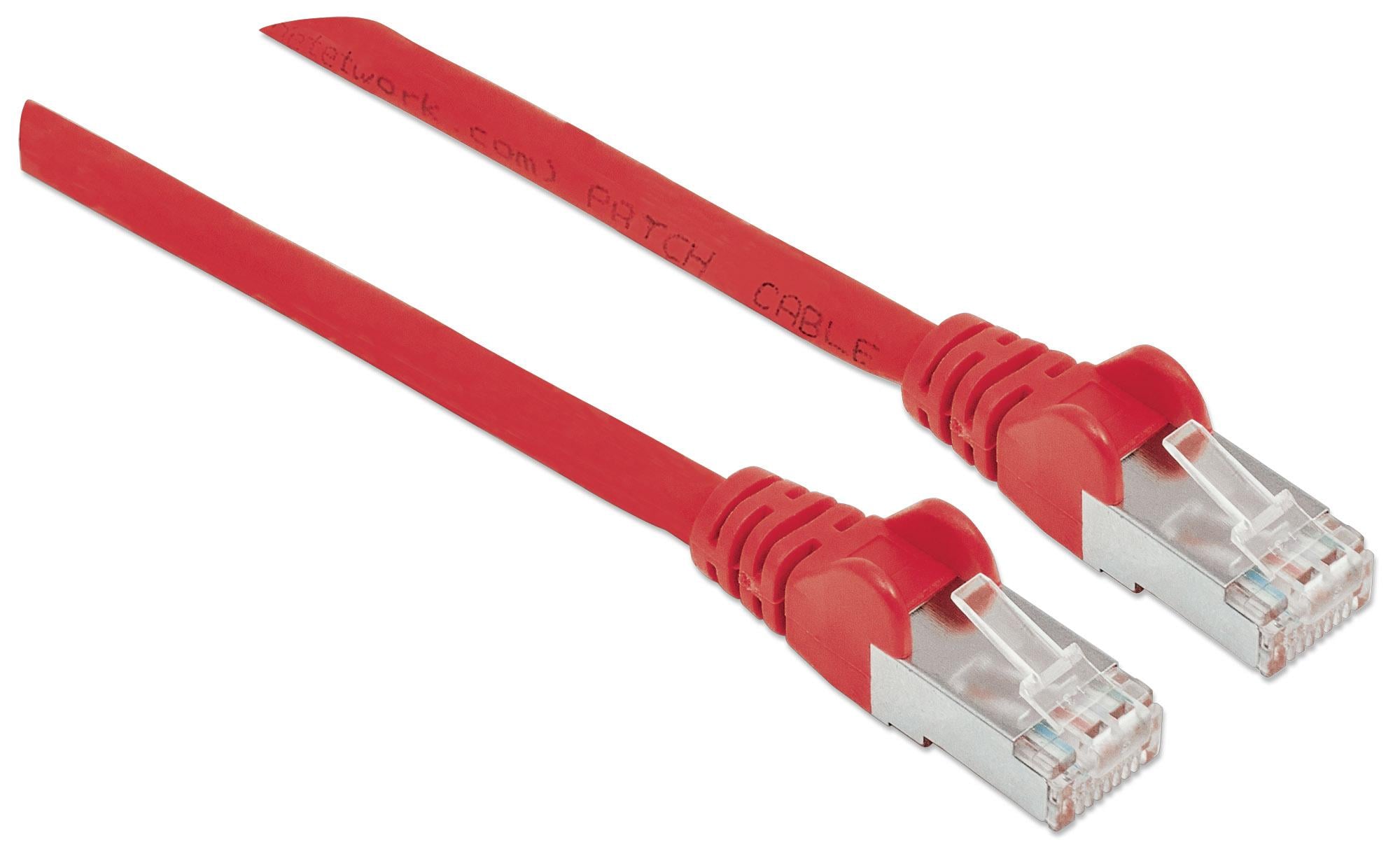 Cavo di rete patch Cat6 Rosso SFTP LSZH 7,5m - Intellinet ICOC LS6-075RE