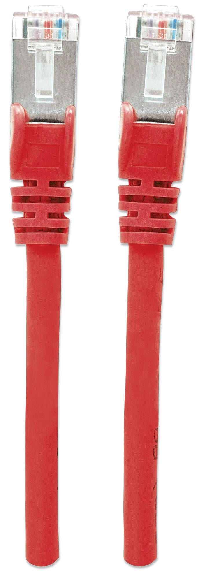 Cavo di rete patch Cat6 Rosso SFTP LSZH 7,5m - Intellinet ICOC LS6-075RE