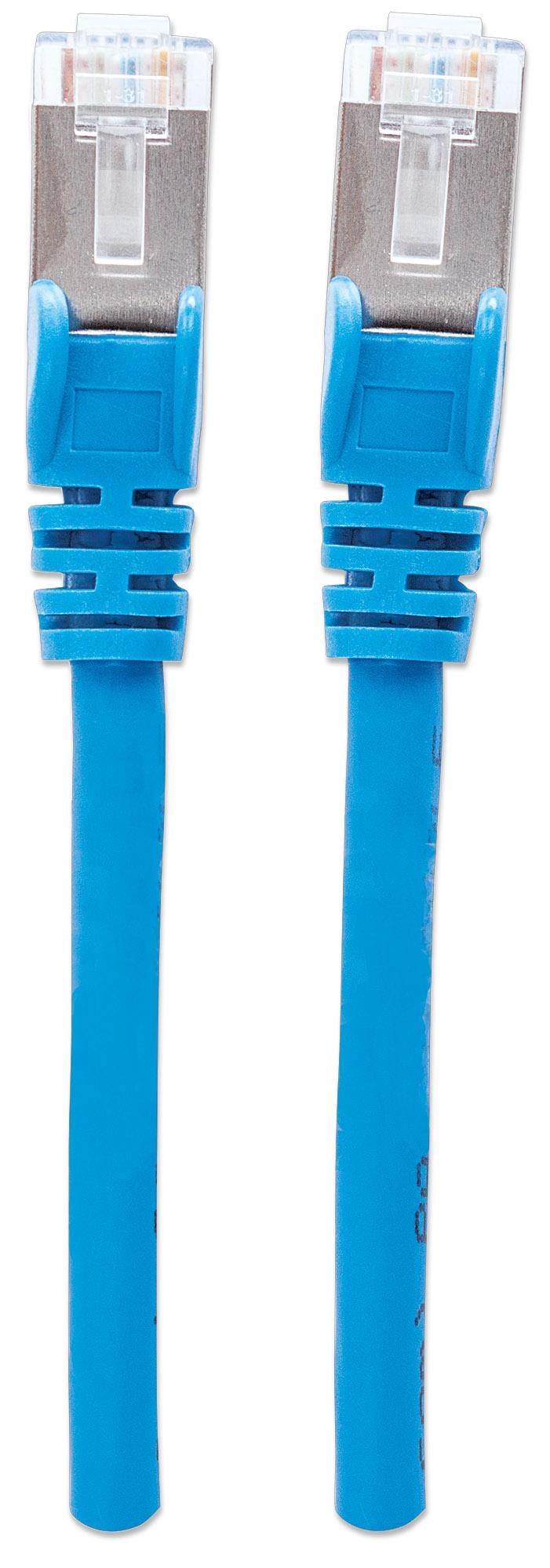 Patch network cable Cat 6 Blue SFTP LSZH 10 m - Intellinet ICOC LS 6 - 100 BL