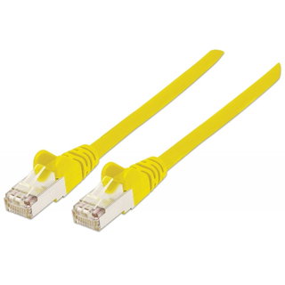 Cavo di rete patch Cat6A giallo SFTP LSZH 0,25m - Intellinet ICOC LS6A-0025-YE