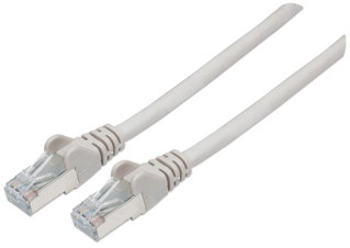 Cavo di Rete Patch Cat6A Grigio SFTP 0,25m - Intellinet ICOC LS6A-0025