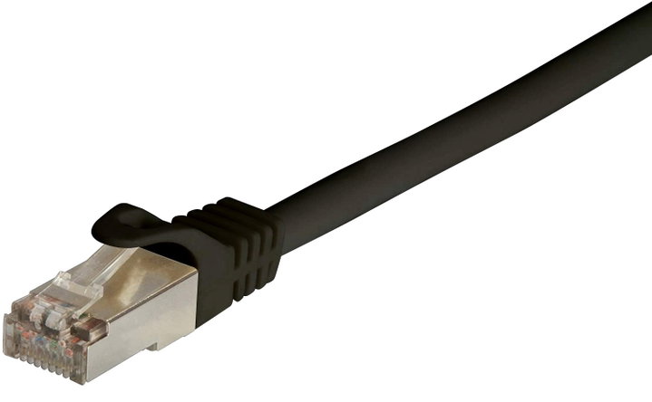 Cavo di rete patch Cat6A SFTP LSZH 3m nero - Techly Professional ICOC LS6A-030-BKT