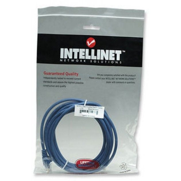 Cavo di rete Patch in rame Cat6A Blu SFTP 3m - Intellinet ICOC LS6A-030-BL
