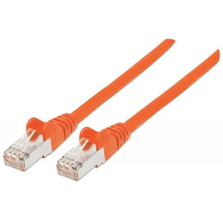 Cavo di rete Patch Cat6A Arancione SFTP LSZH 3m - Intellinet ICOC LS6A-030-OR