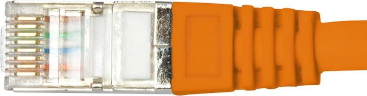 Cavo di rete patch Cat6A SFTP LSZH 3m arancione - Techly Professional ICOC LS6A-030-ORT
