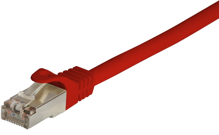 Cavo di rete patch Cat6A SFTP LSZH 3m rosso - Techly Professional ICOC LS6A-030-RET