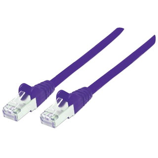 Cavo di rete Patch Cat6A Viola SFTP LSZH 3m - Intellinet ICOC LS6A-030-VL