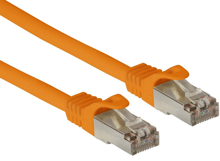 Cavo di rete patch Cat6A SFTP LSZH 5m arancione - Techly Professional ICOC LS6A-050-ORT