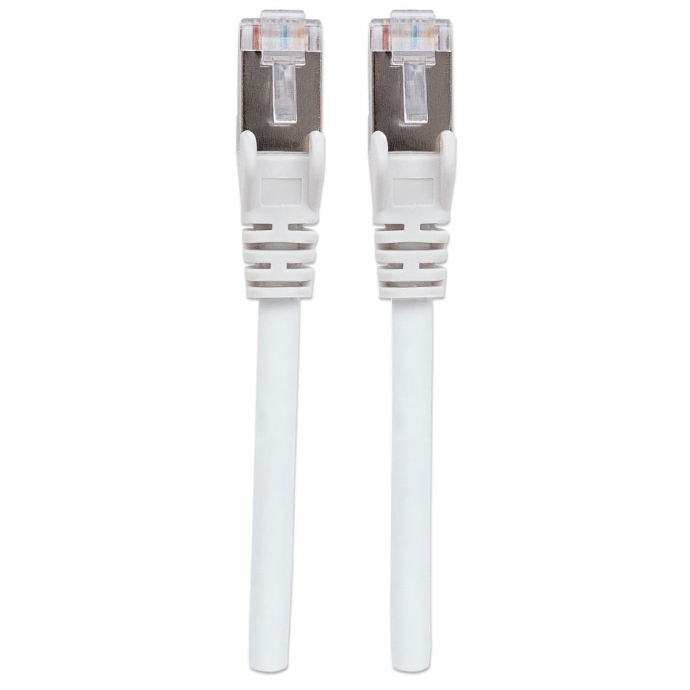 Cavo di rete Patch in rame Cat6A Bianco SFTP LSZH 5m - Intellinet ICOC LS6A-050-WH