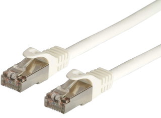 Cavo di rete patch Cat6A SFTP LSZH 5m bianco - Techly Professional ICOC LS6A-050-WHT