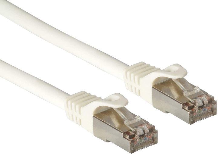 Cavo di rete patch Cat6A SFTP LSZH 5m bianco - Techly Professional ICOC LS6A-050-WHT
