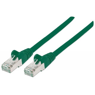 Cavo di rete Patch Cat6A Verde SFTP LSZH 10m - Intellinet ICOC LS6A-100-GREEN