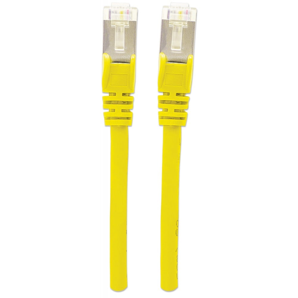 Cavo di rete Patch in rame Cat6A Giallo SFTP LSZH 15m - Intellinet ICOC LS6A-150-YE
