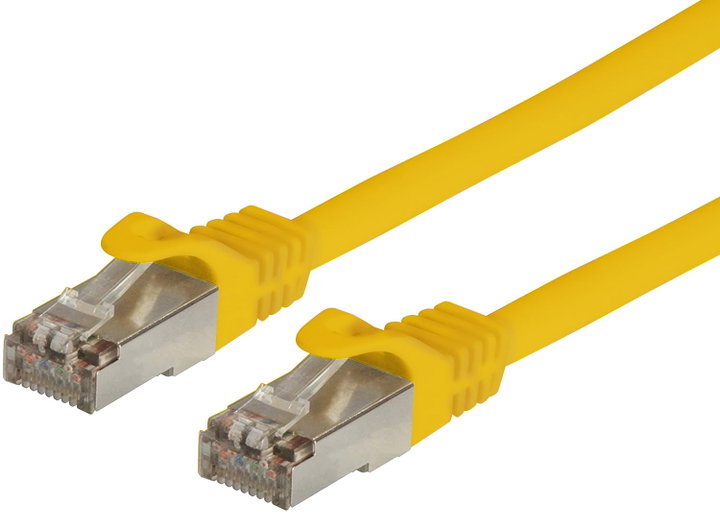 Cavo di rete patch Cat6A SFTP LSZH 15m giallo - Techly Professional ICOC LS6A-150-YET