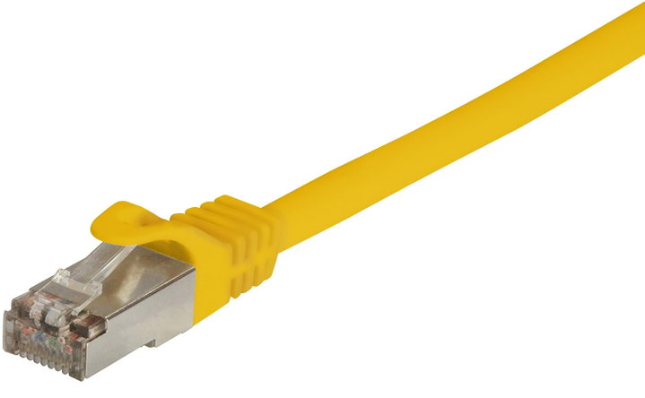 Cavo di rete patch Cat6A SFTP LSZH 15m giallo - Techly Professional ICOC LS6A-150-YET