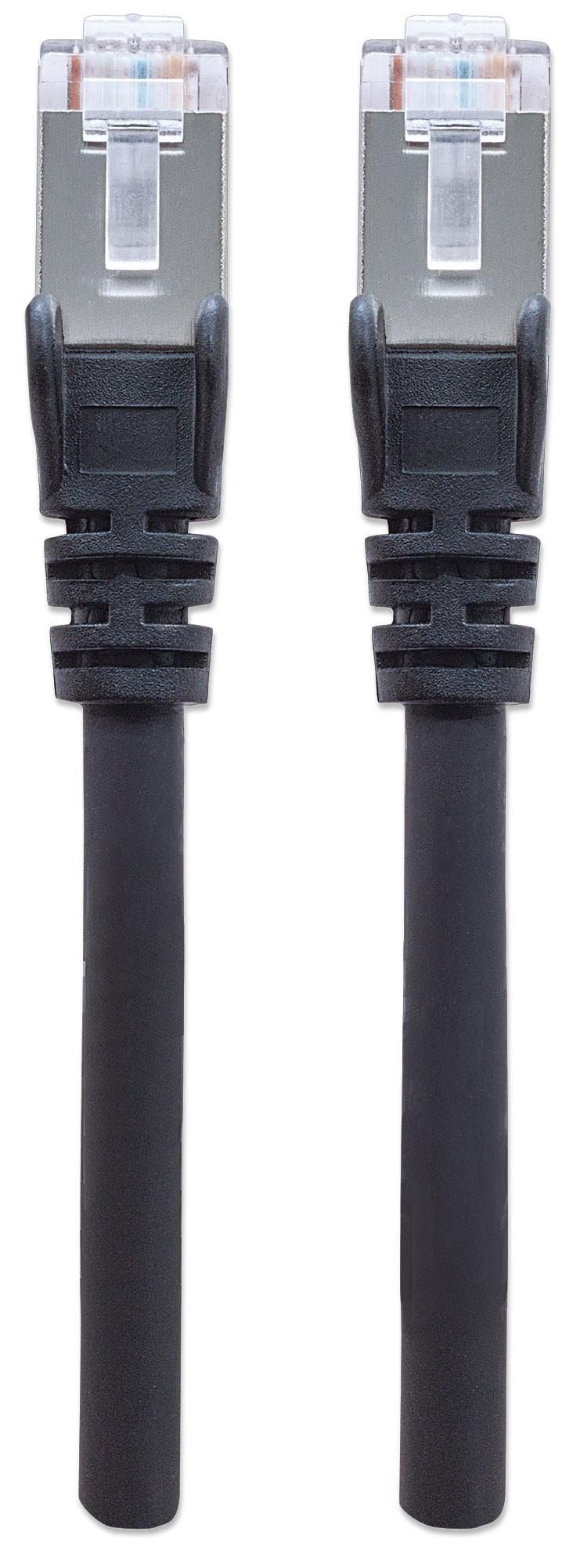 Cavo di rete Patch in rame Cat6A Nero SFTP 20m - Intellinet ICOC LS6A-200-BK
