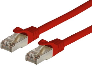 Cavo di rete patch Cat6A SFTP LSZH 20m Rosso - Techly Professional ICOC LS6A-200-RET