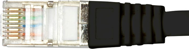 Cavo di rete patch Cat6A SFTP LSZH 30m Nero - Techly Professional ICOC LS6A-300-BKT