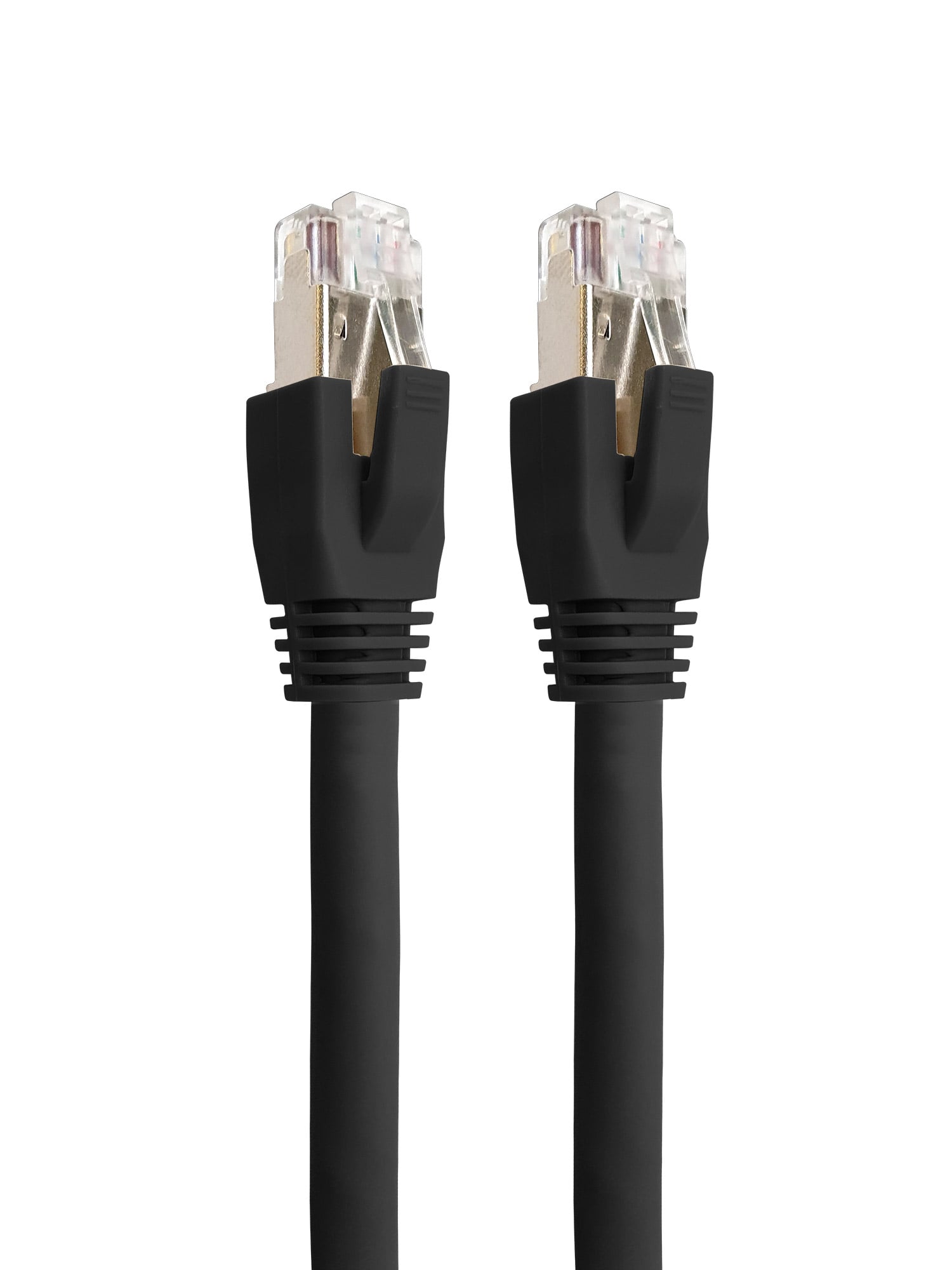 Cavo di rete Patch in rame Cat8.1 SFTP LSZH 2m Nero - Intellinet ICOC LS8-020-BK
