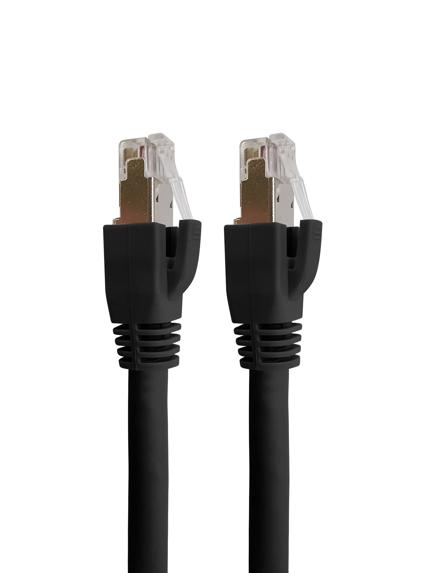 Cavo di rete Patch in rame Cat8.1 SFTP LSZH 2m Nero - Intellinet ICOC LS8-020-BK