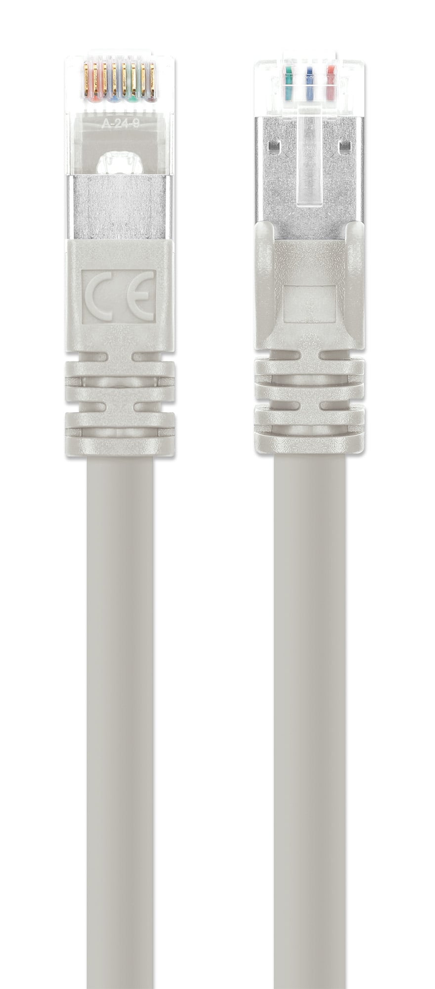 Cavo di rete Patch in rame Cat8.1 SFTP LSZH 3m Grigio - Intellinet ICOC LS8-030