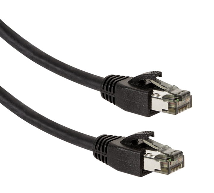 Cavo Patch Cat8.1 SFTP LSZH 0,5m Nero - Logilink ICOC LS81-005-BKL