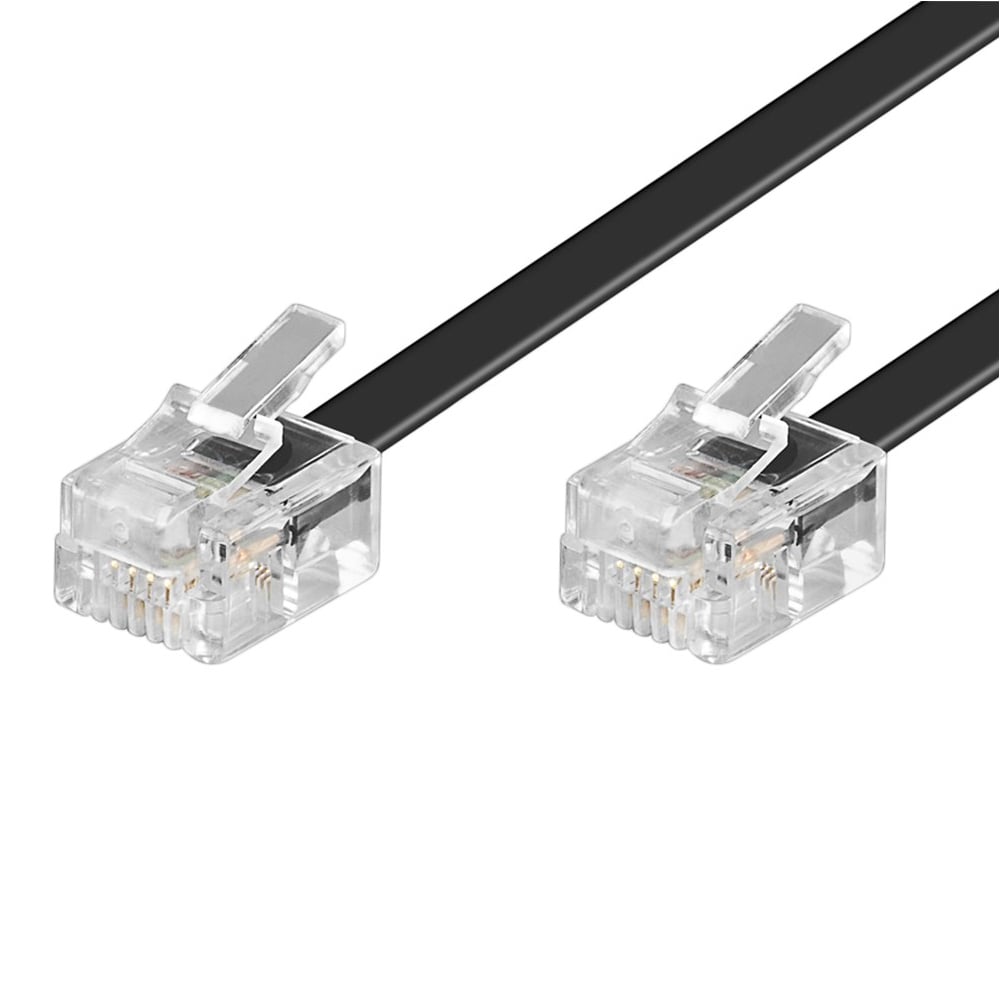 Cavo telefonico RJ11 Modulare 6P4C 3m - Goobay ICOC MD-11-03G
