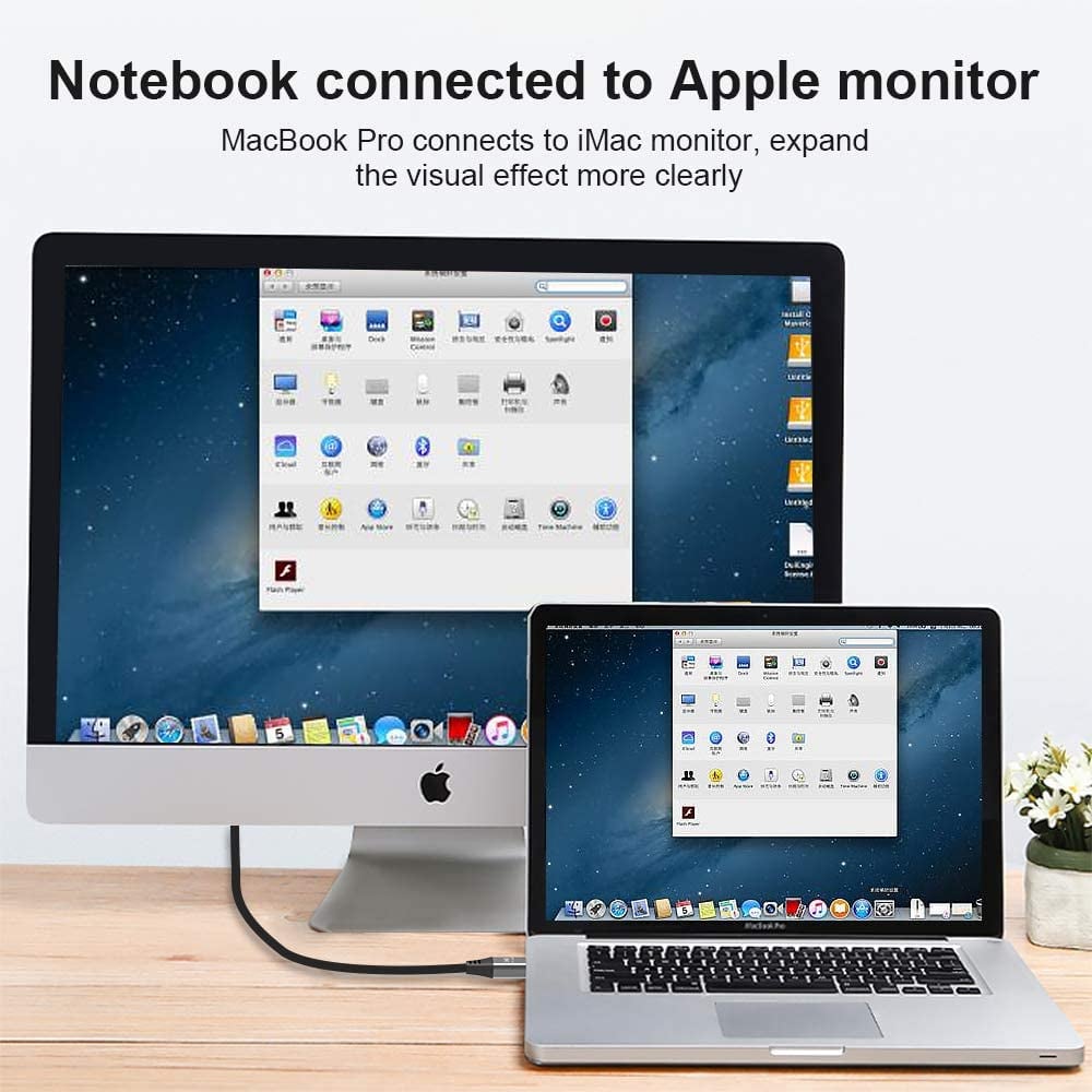 Cavo Monitor Mini DisplayPort V.1.4 (Thunderbolt) M/M 2m - Techly ICOC MDP-14-020