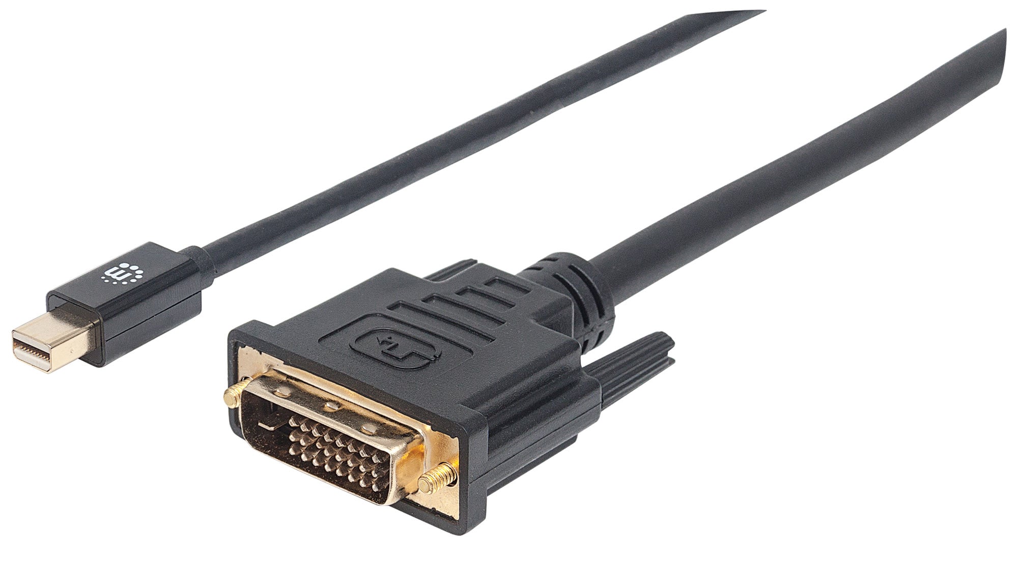 Cavo Mini DisplayPort 1.2a (Thunderbolt) a DVI-D 24+1 - Manhattan ICOC MDP-DVI-018