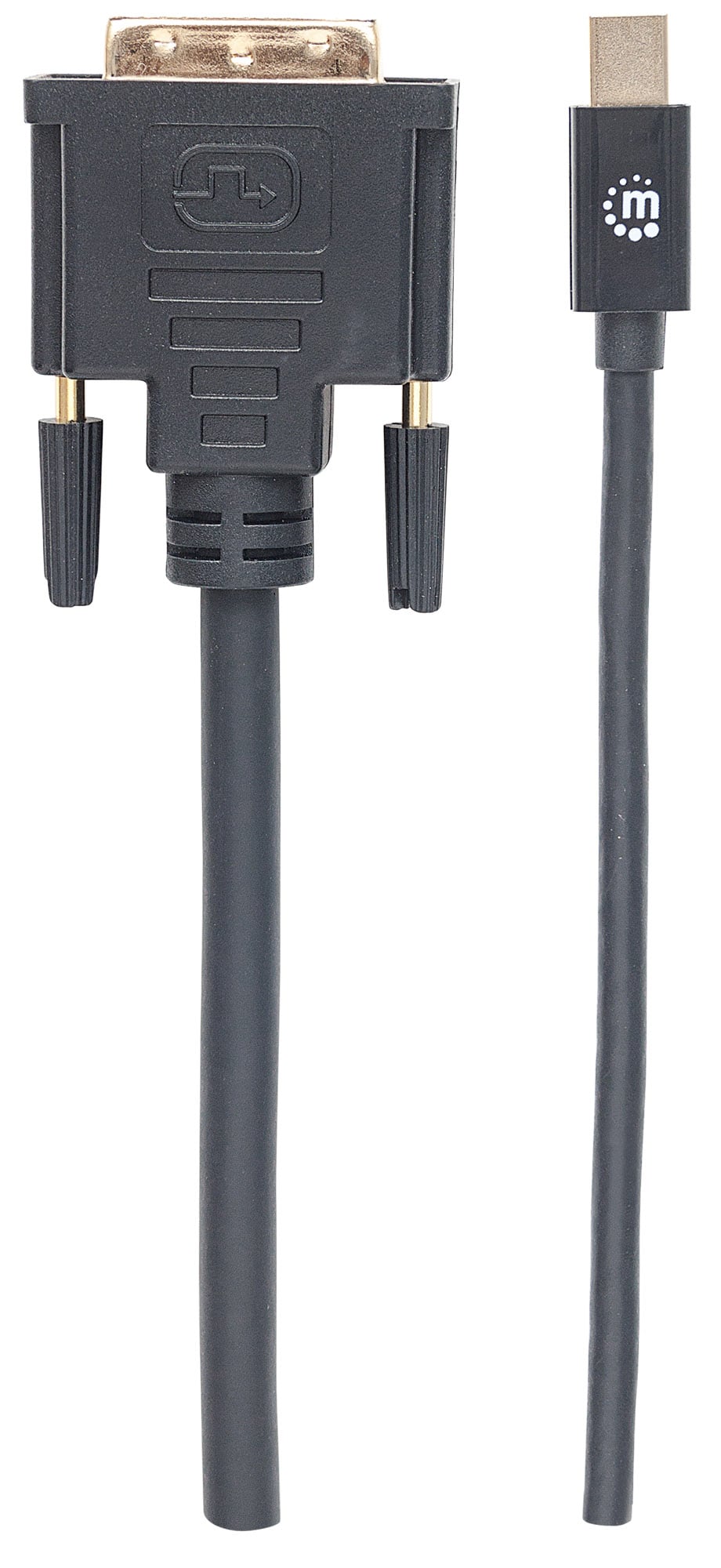 Cavo Mini DisplayPort 1.2a (Thunderbolt) a DVI-D 24+1 - Manhattan ICOC MDP-DVI-018